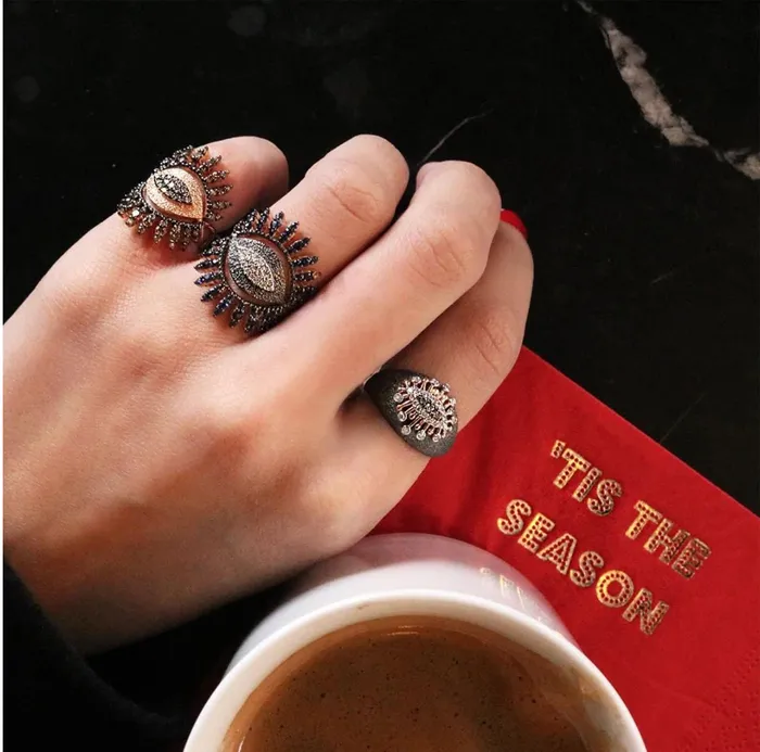 10TH EYE RING Kismet by Milka Rings