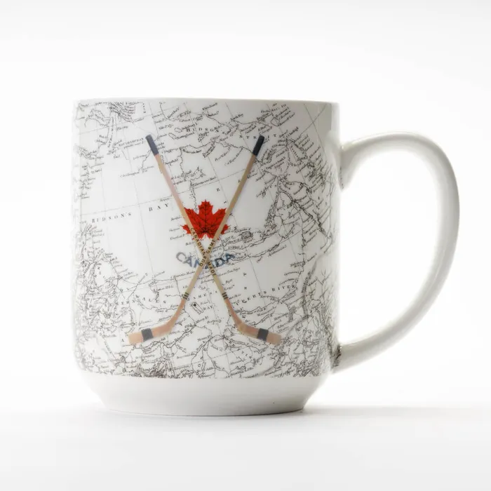 Abbott Earrings Hockey Sticks Map Mug