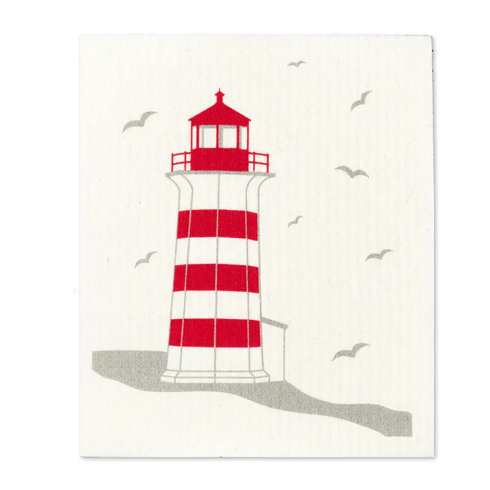 Abbott Earrings Lighthouses Dishcloths Set2
