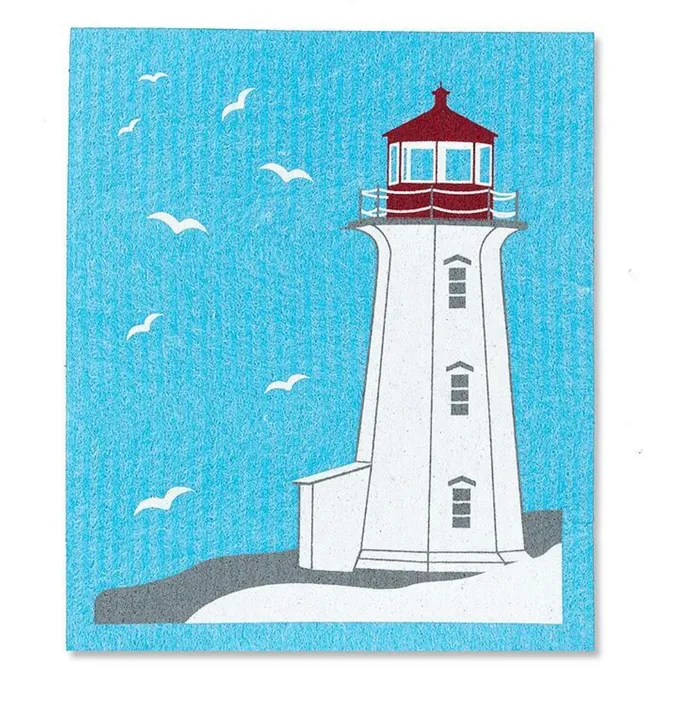 Abbott Earrings Lighthouses Dishcloths Set2