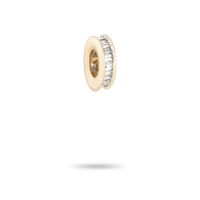 Adina Reyter Earrings Channel Set baguette bead