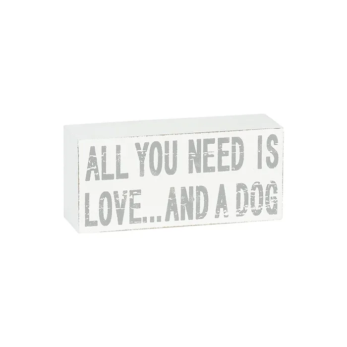 All You NeedDog Block Sign Abbott Necklaces