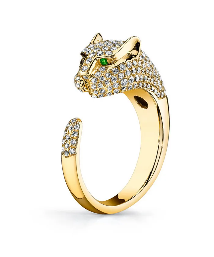 Anita Ko Rings Panther Ring