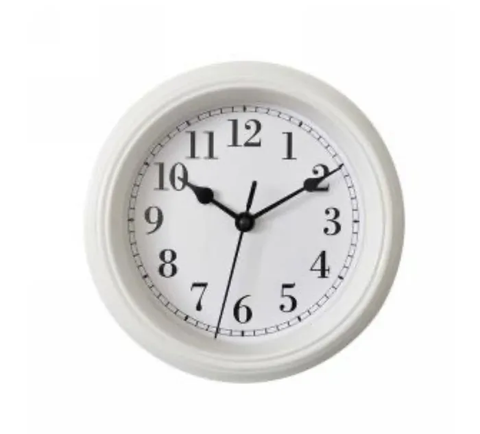 Attitudes Import Rings White Wall Clock 9D