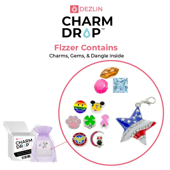 BATH0004DEMOCRAT Charm Necklaces Charm Drop Democrat