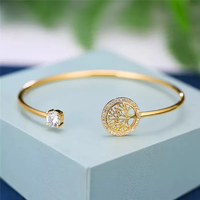 Bracelets Get Signatured Crystal Tree of Life Bracelet