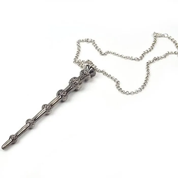 Bracelets Yellow Chimes YELLOW CHIMES Famous Harry Potter Magic Wand Long Pendant Necklace for Boys Girls