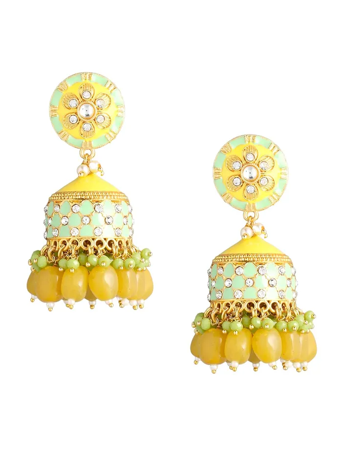 Bracelets Yellow Chimes Yellow Chimes Traditional Gold Toned Yellow Floral Design Pearl Meenakari Jhumka Jhumki Earrings for Women and Girls Medium YCTJER92MNKJHKYL Bracelets Yellow Chimes Yellow Chimes Traditional Gold Toned Yellow Floral Design Pearl Meenakari Jhumka Jhumki Earrings for Women and Girls Medium YCTJER92MNKJHKYL