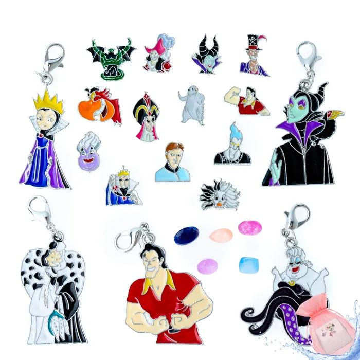 Charm Necklaces BATH0004DISNEYVILLAINS Charm Drop Villains