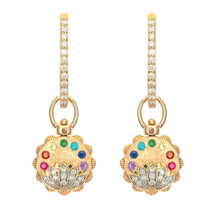 Charm Necklaces Single Spiritual Woman Lotus Flower Top Switch Charm Three Stories Jewelry Charm Necklaces Single Spiritual Woman Lotus Flower Top Switch Charm Three Stories Jewelry