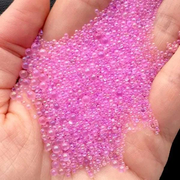 Colorful Water Bubble Water Drop Water Droplet Micro Bead for Resin Art Resin Art Hub Earrings