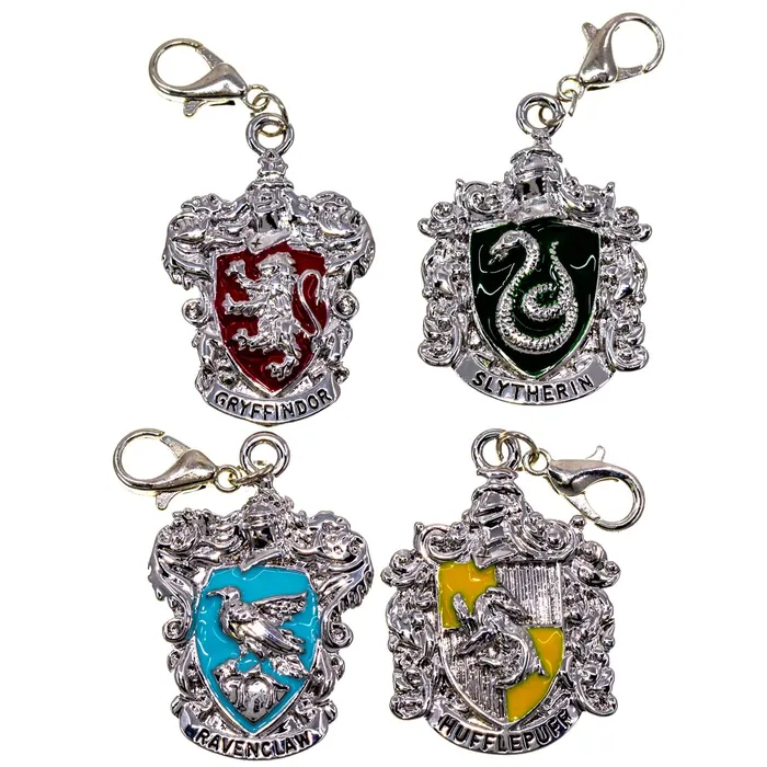 DAN Earrings Dangle Clips Harry Potter Houses