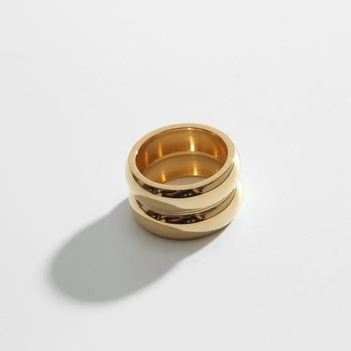 Double Band Biella Vintage Rings