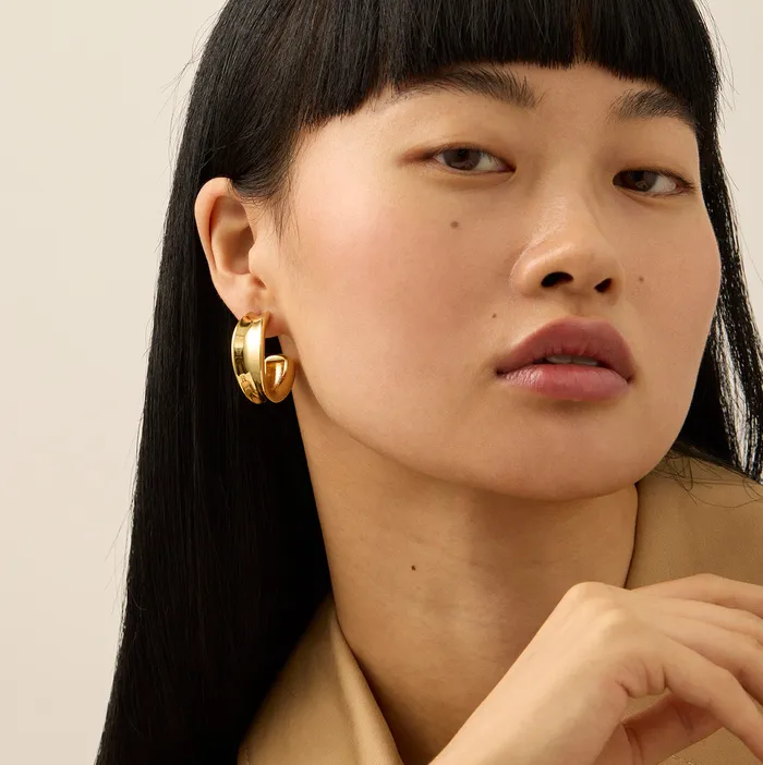Doune Hoops Jenny Bird Earrings