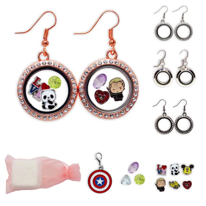 DRPMAIN Earrings Drop It Locket