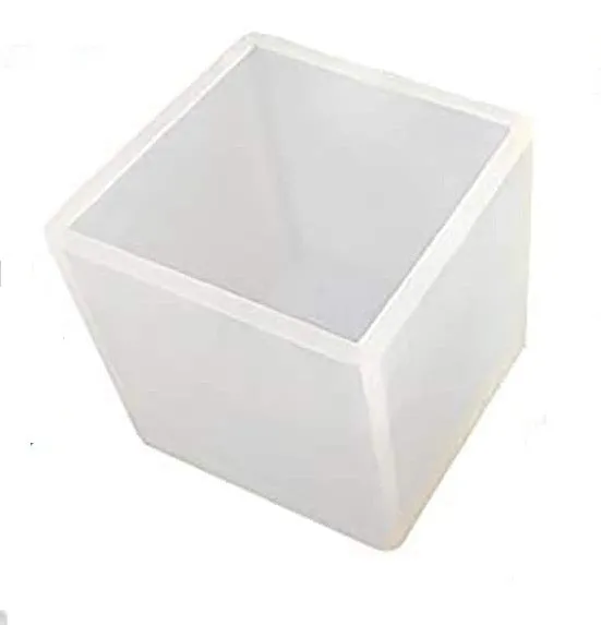 Earrings Cube Solid Silicone Mold Resin Art Hub