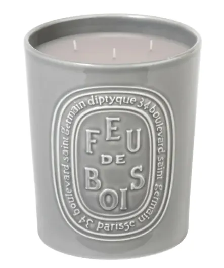 Earrings Diptyque FEU DE BOIS WOOD FIRE CANDLE 600G