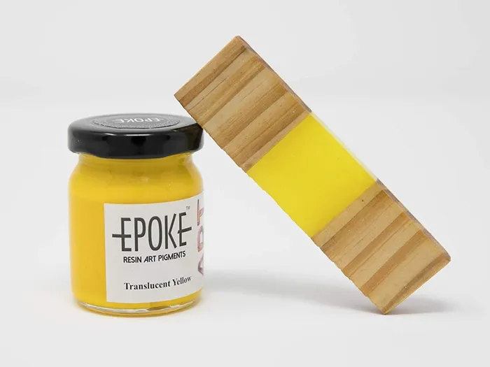 Earrings Epoke Translucent Yellow Art Pigment Paste 70g