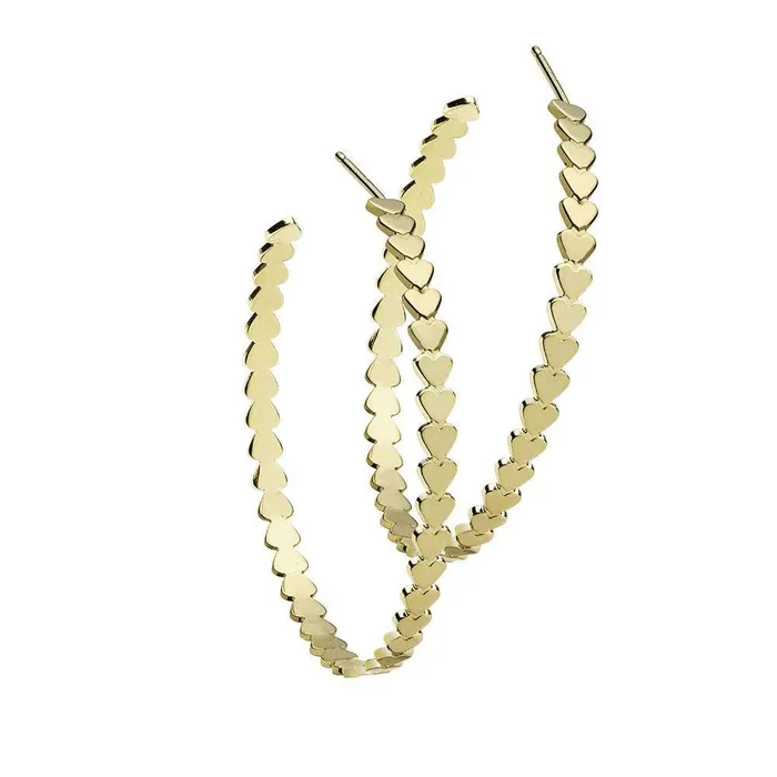 Earrings Jennifer Zeuner Drea 2 Hoops
