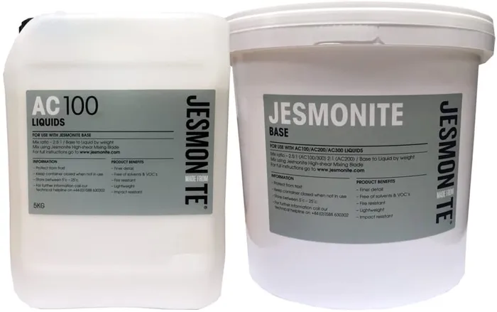 Earrings Jesmonite AC100 kit 175kg Jesmonite