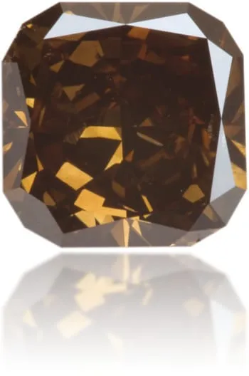 Earrings Langerman Diamonds Natural Brown Diamond Square 424 ct Polished Earrings Langerman Diamonds Natural Brown Diamond Square 424 ct Polished