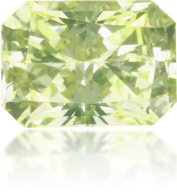 Earrings Langerman Diamonds Natural Green Diamond Rectangle 027 ct Polished Earrings Langerman Diamonds Natural Green Diamond Rectangle 027 ct Polished