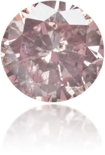 Earrings Langerman Diamonds Natural Pink Diamond Round 030 ct Polished