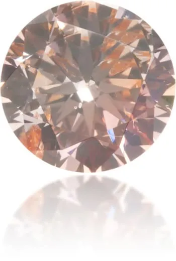 Earrings Langerman Diamonds Natural Pink Diamond Round 055 ct Polished