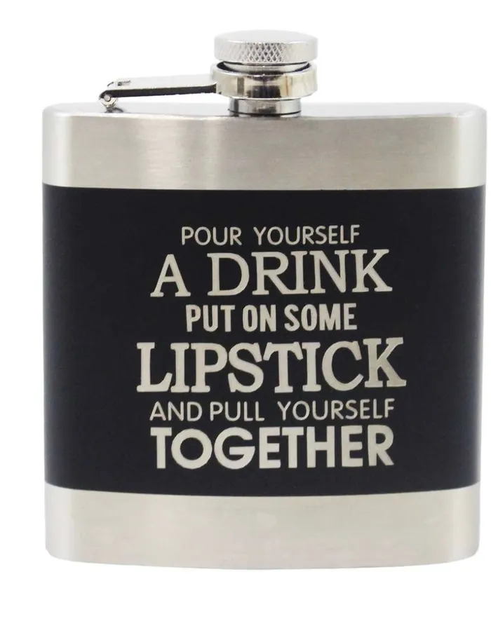 Earrings LipstickDrink Flask Candlewick Gift Shop