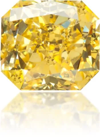 Earrings Natural Yellow Diamond Rectangle 138 ct Polished Langerman Diamonds Earrings Natural Yellow Diamond Rectangle 138 ct Polished Langerman Diamonds