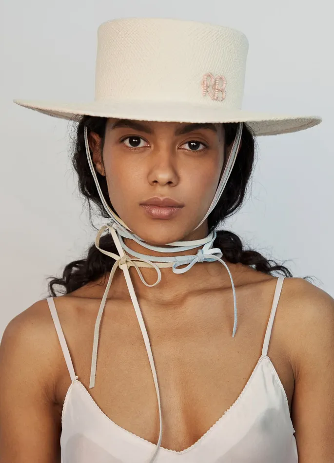 Earrings Neck Tie Chin Strap Hat Ruslan Baginskiy