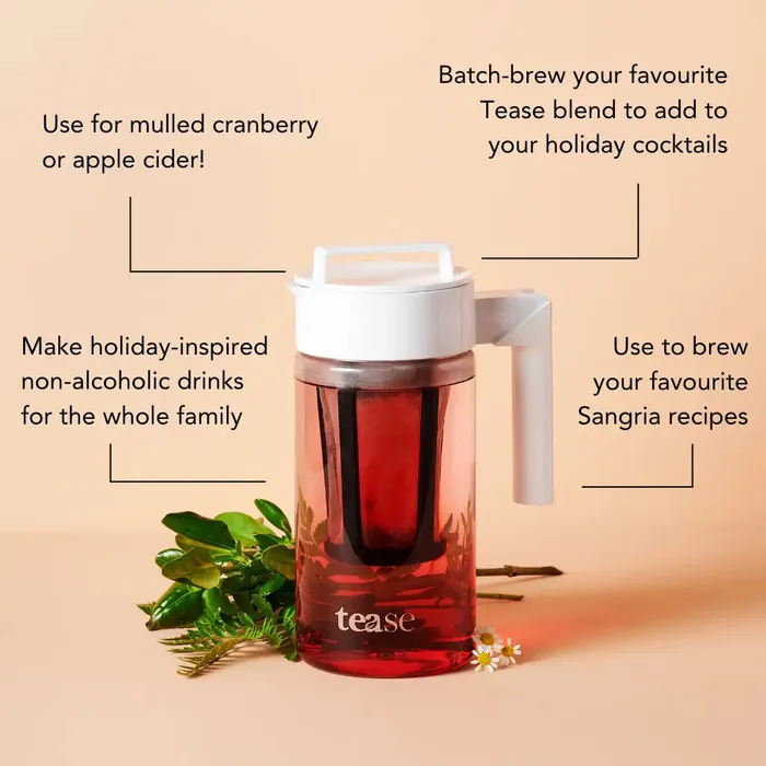 Earrings Tease Cold Brew Tea Coffee Pitcher