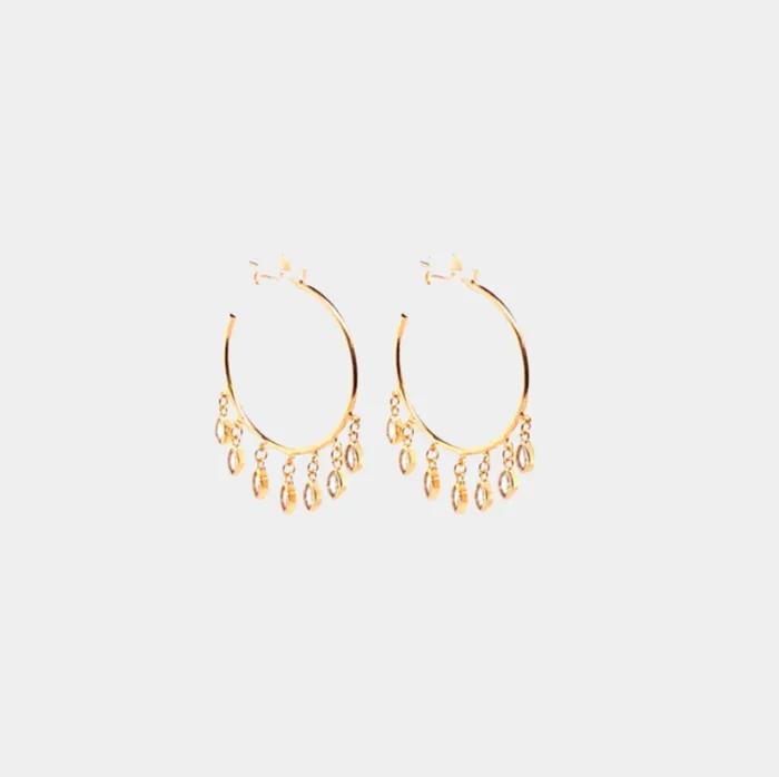 Earrings TOSCANA HOOP JORDAN ROAD