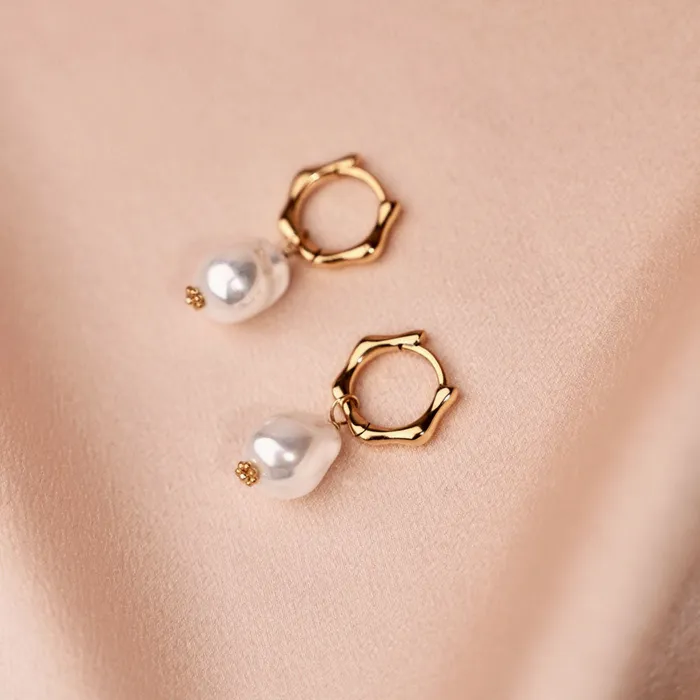 Earrings Victoire Collection Perlen Creolen Victoire Collection