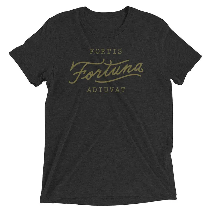 Earrings WE ARE ALL SMITH Mens Jewelry Clothing Fortune Favors the Brave Short sleeve tshirt