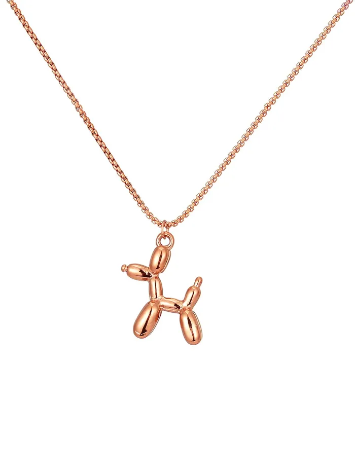 Earrings Yellow Chimes Yellow Chimes Chain Pendant for Women Rose GoldPlated DogShaped Pendant With Chain For Women and Girls Earrings Yellow Chimes Yellow Chimes Chain Pendant for Women Rose GoldPlated DogShaped Pendant With Chain For Women and Girls