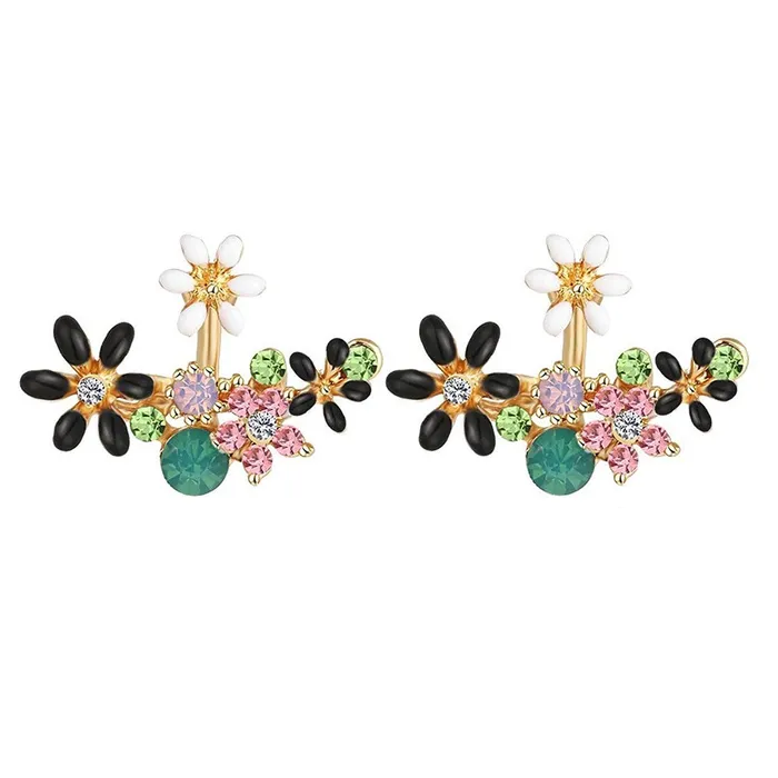 Earrings Yellow Chimes Yellow Chimes Crystal Stylish Fancy Stud Earrings for Women Girls Earrings Yellow Chimes Yellow Chimes Crystal Stylish Fancy Stud Earrings for Women Girls