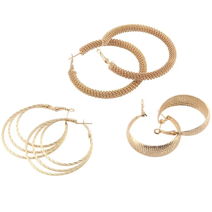 Earrings Yellow Chimes Yellow Chimes Fashion Latest Combo Of 3 Pairs Gold Plated Stylish Party Wear Twisted Hoop Earrings For Women And Girl Earrings Yellow Chimes Yellow Chimes Fashion Latest Combo Of 3 Pairs Gold Plated Stylish Party Wear Twisted Hoop Earrings For Women And Girl