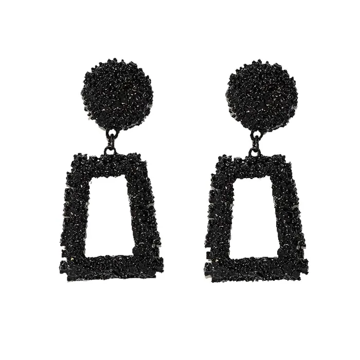 Earrings Yellow Chimes Yellow Chimes Stylish Designer Look Geometric Square Gold Plated Drop Earring For Women Earrings Yellow Chimes Yellow Chimes Stylish Designer Look Geometric Square Gold Plated Drop Earring For Women