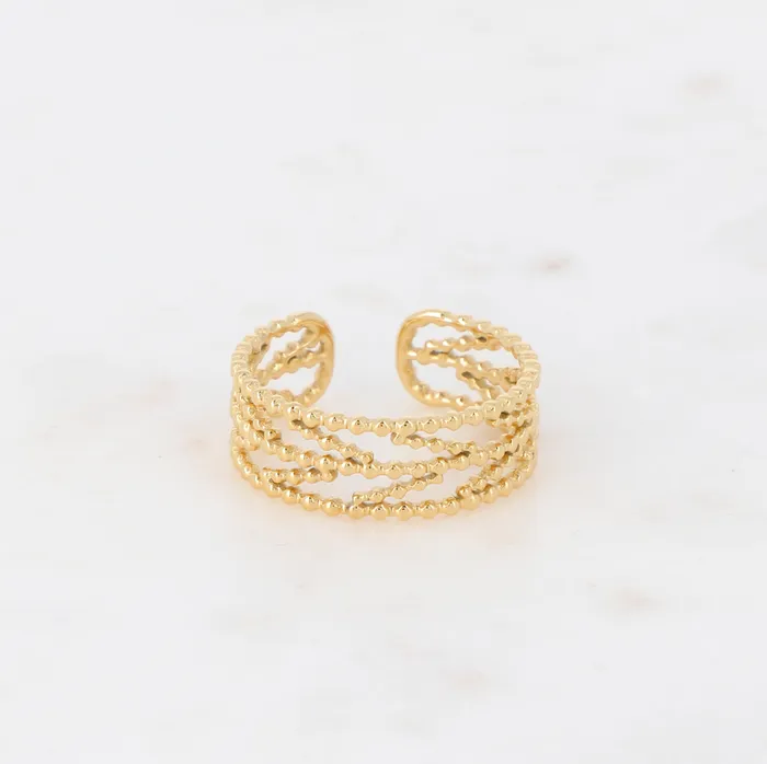 Evan Ring goldfarben Bohm Paris Bohm Paris Rings