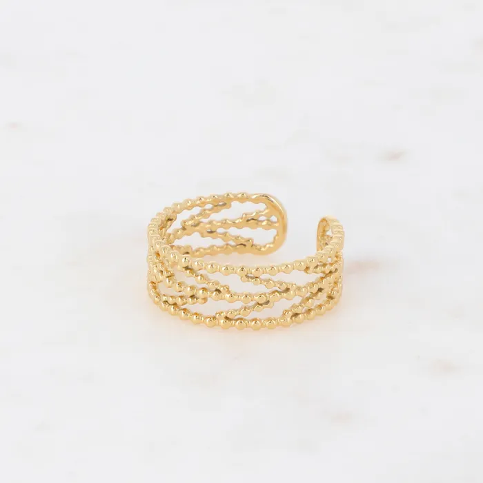 Evan Ring goldfarben Bohm Paris Bohm Paris Rings