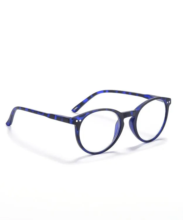 GiftCraft Rings Reader Glasses Round Frame Navy 200