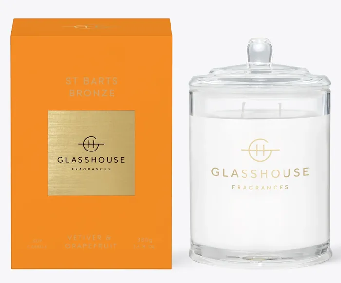Glasshouse Fragrances Earrings ST BARTS BRONZE