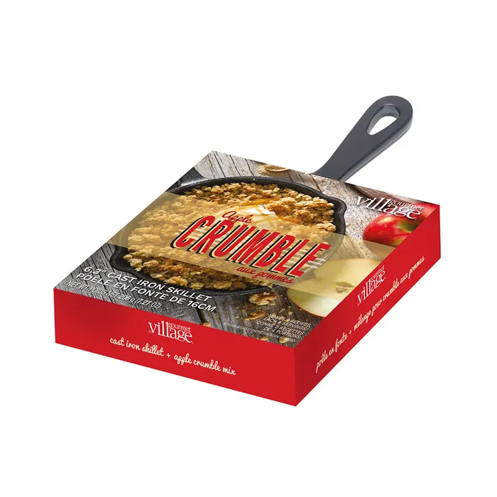 Gourmet du Village Earrings Apple Crumble Skillet