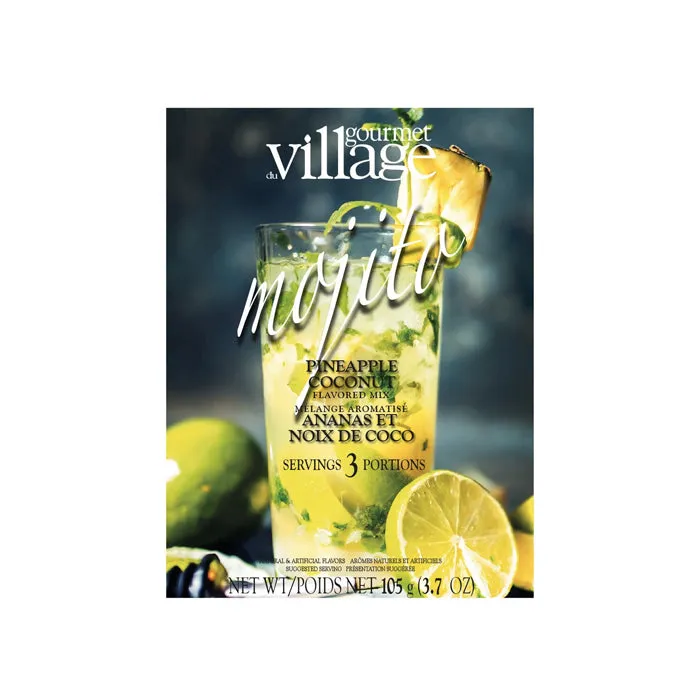 Gourmet du Village Pineapple Coconut Mojito Mix Earrings