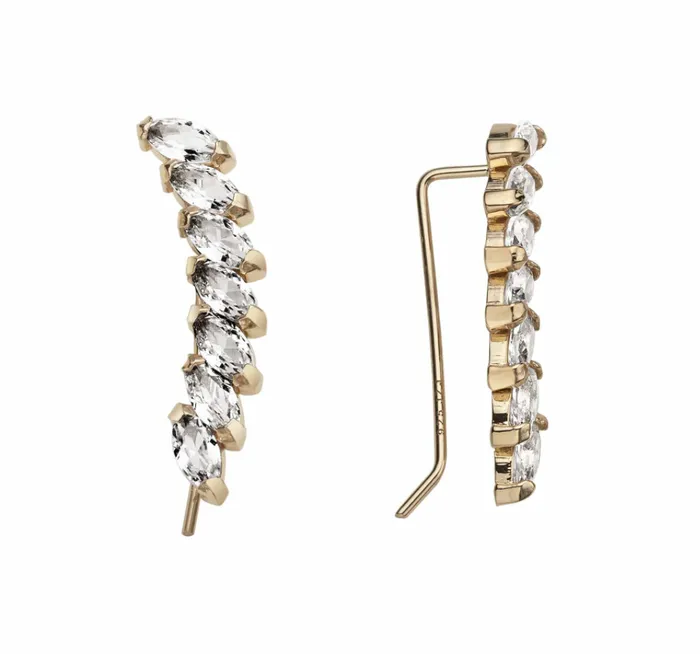 Jennifer Zeuner Earrings Tabria Earcuff