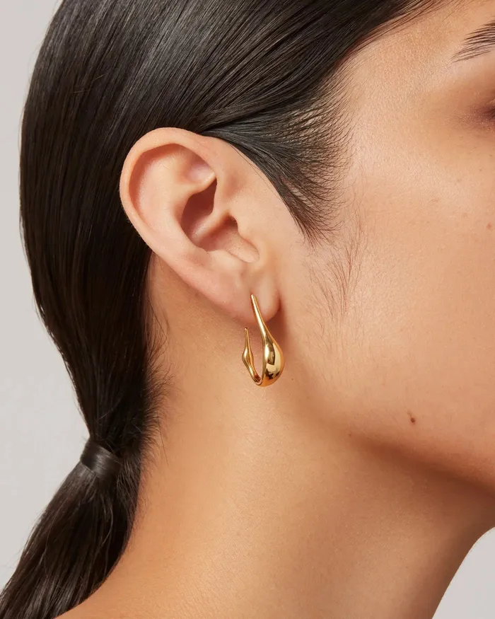 Jenny Bird Earrings Colette Hoop Earrings Small