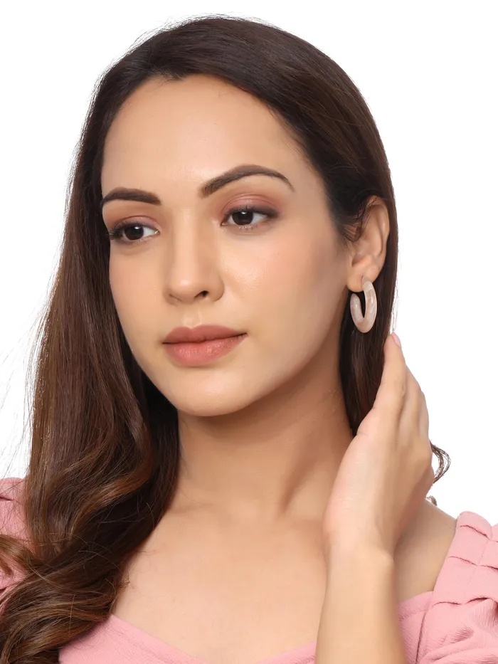 Kairangi Earrings for Women and Girls Multicolor Hoops Earrings Combo Gold Plated 5 Pairs Combo Hoop Earrings for Women Birthday Gift for girls and women Anniversary Gift for Wife Kairangi Necklaces