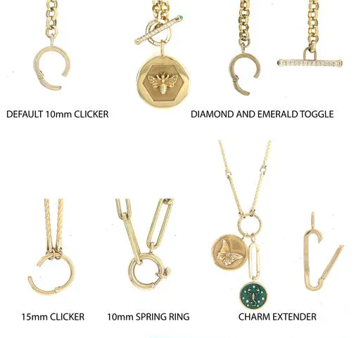 Kate Collins Jewelry Necklaces Twisted Bar Necklace