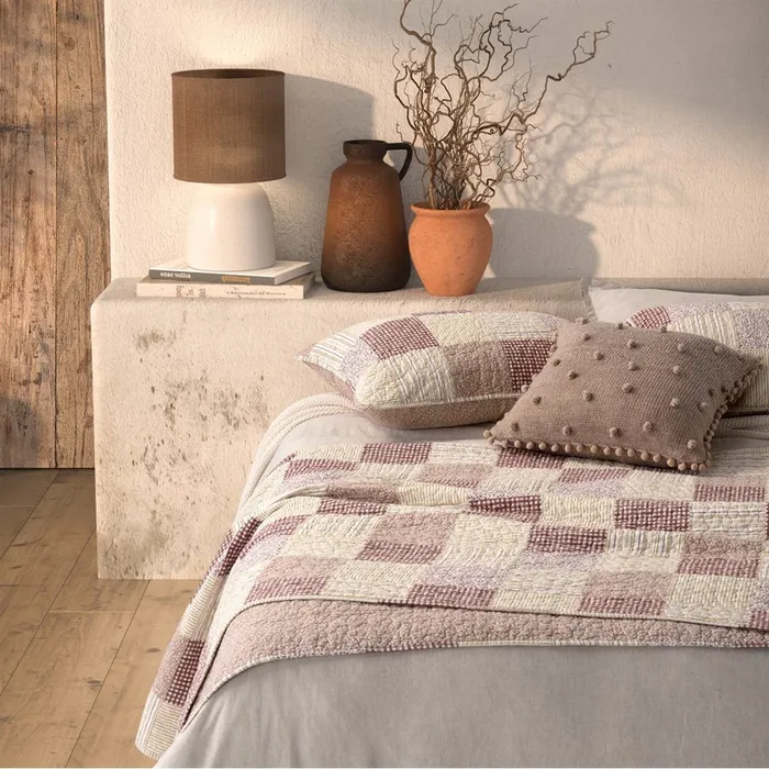 Killian Patchwork Queen Quilt Set Brunelli Earrings